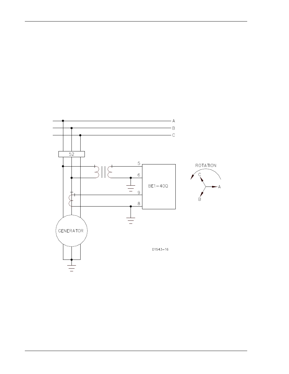 Connections | Basler Electric BE1-40Q User Manual | Page 34 / 48