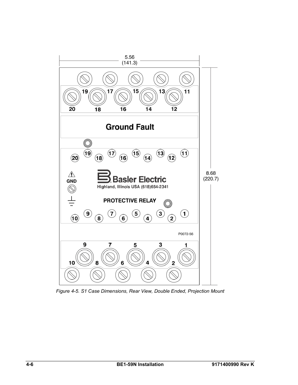 Basler Electric BE1-59N User Manual | Page 28 / 40