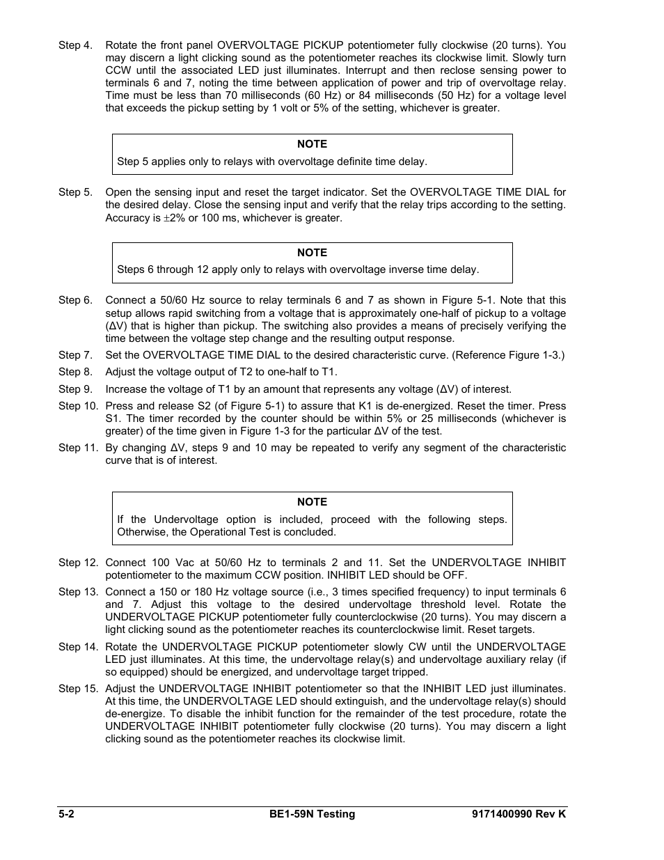 Basler Electric BE1-59N User Manual | Page 36 / 40