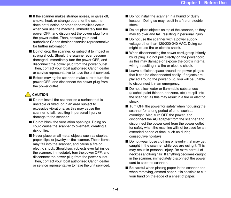 Canon SCANFRONT 300P User Manual | Page 15 / 193