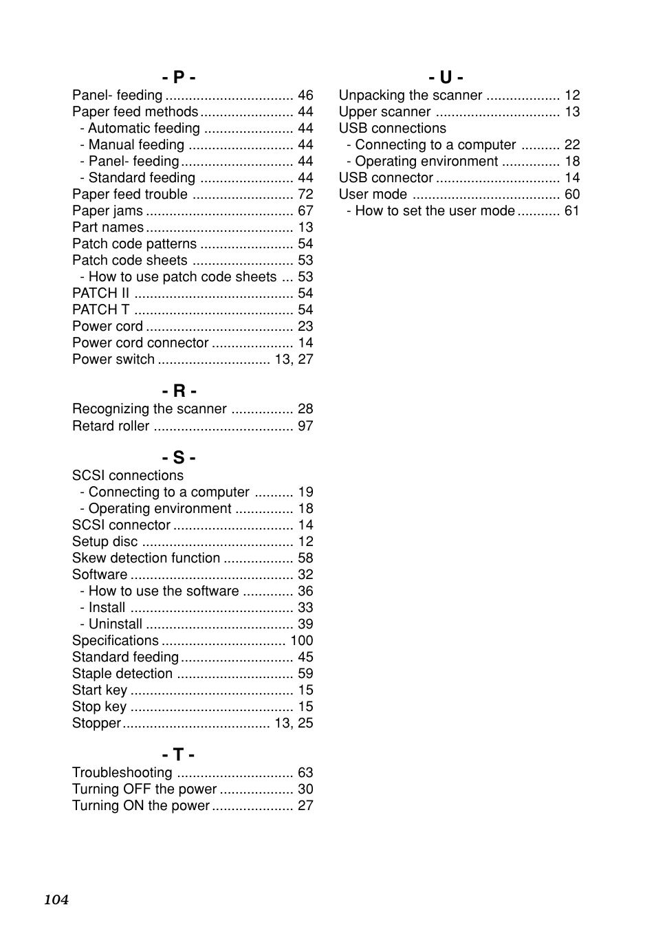 Canon DR-6080 User Manual | Page 107 / 108