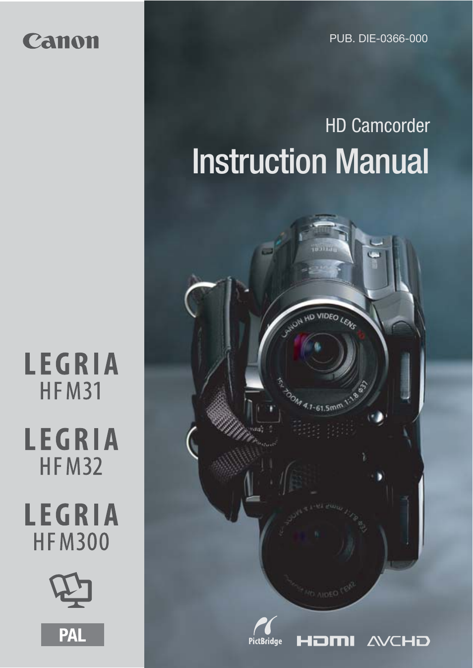 Canon HF M31 User Manual | 201 pages