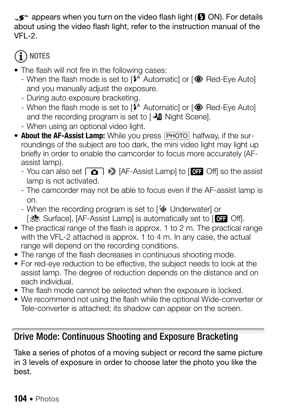 Canon HF M31 User Manual | Page 104 / 201