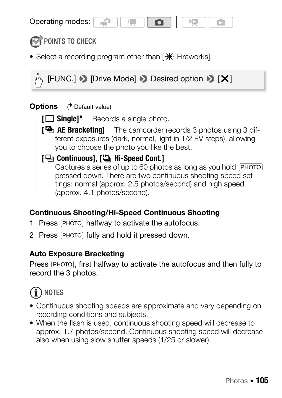 Canon HF M31 User Manual | Page 105 / 201