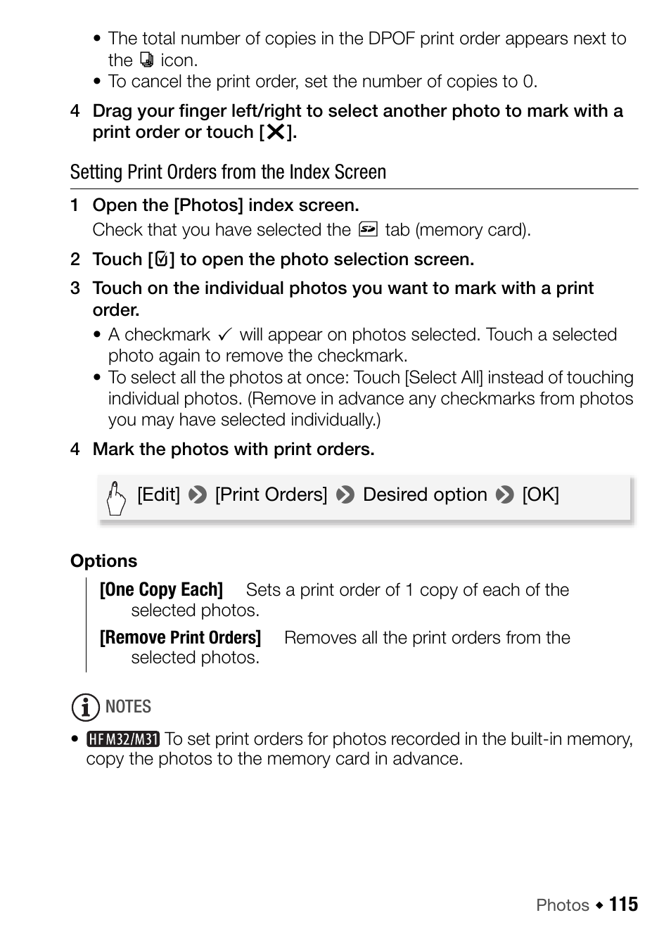 Canon HF M31 User Manual | Page 115 / 201