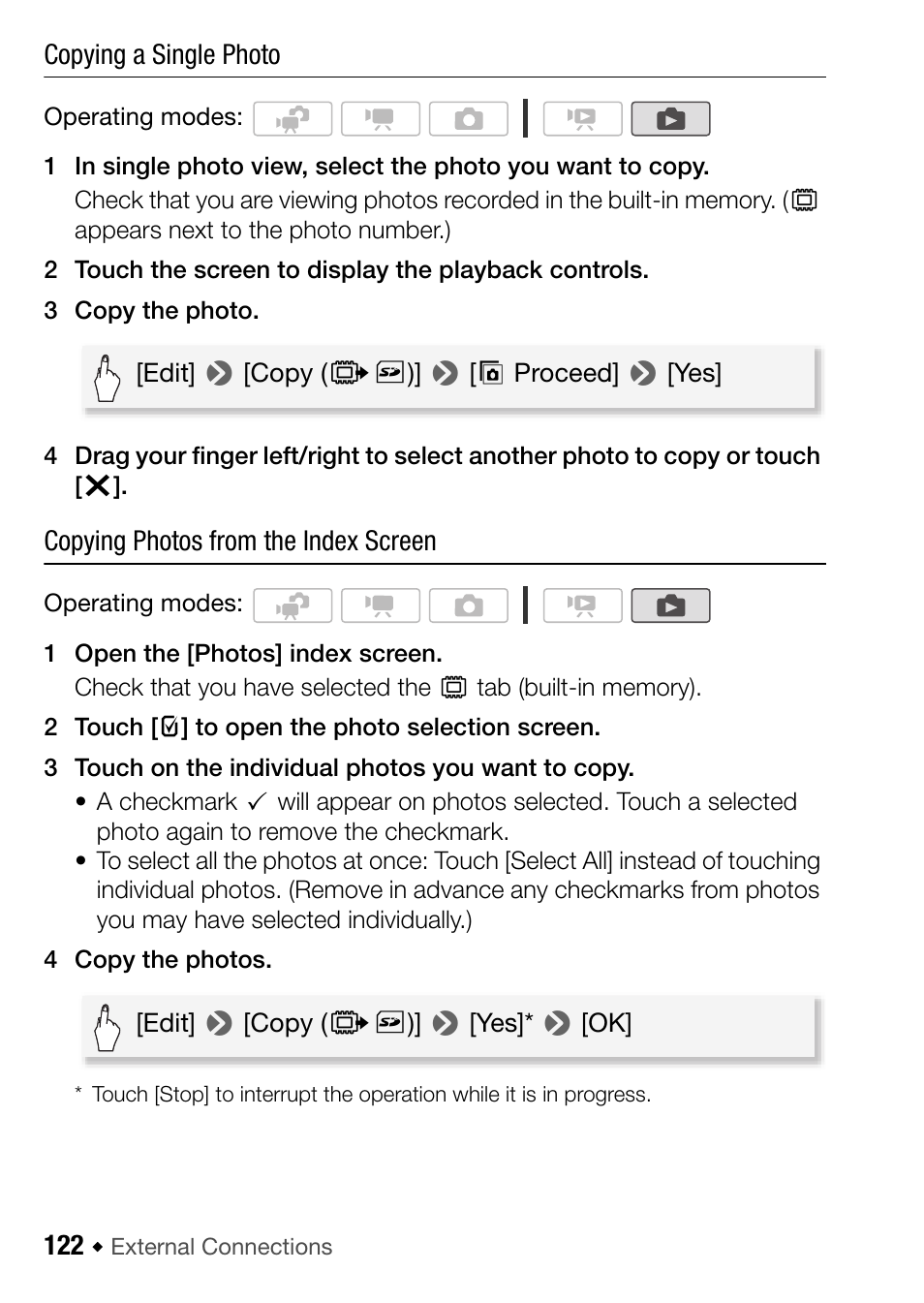 Canon HF M31 User Manual | Page 122 / 201