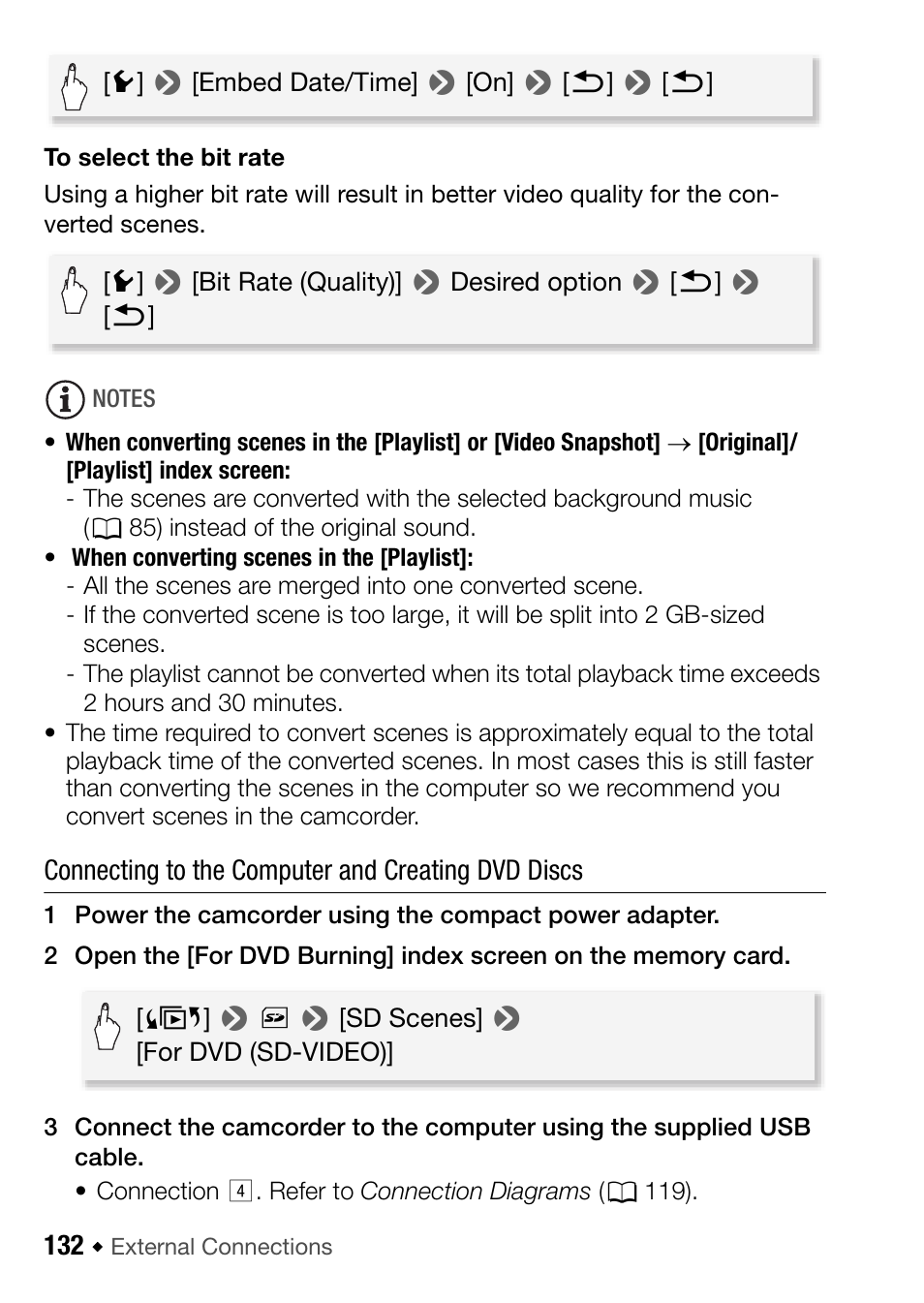 Canon HF M31 User Manual | Page 132 / 201