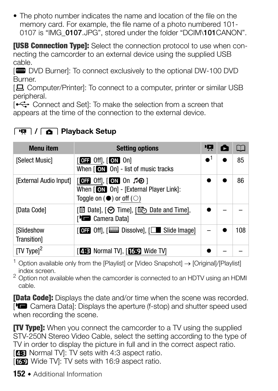 Canon HF M31 User Manual | Page 152 / 201