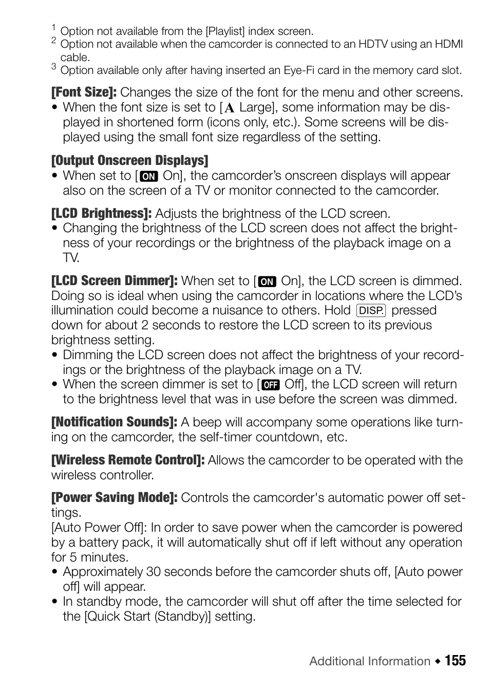 Canon HF M31 User Manual | Page 155 / 201
