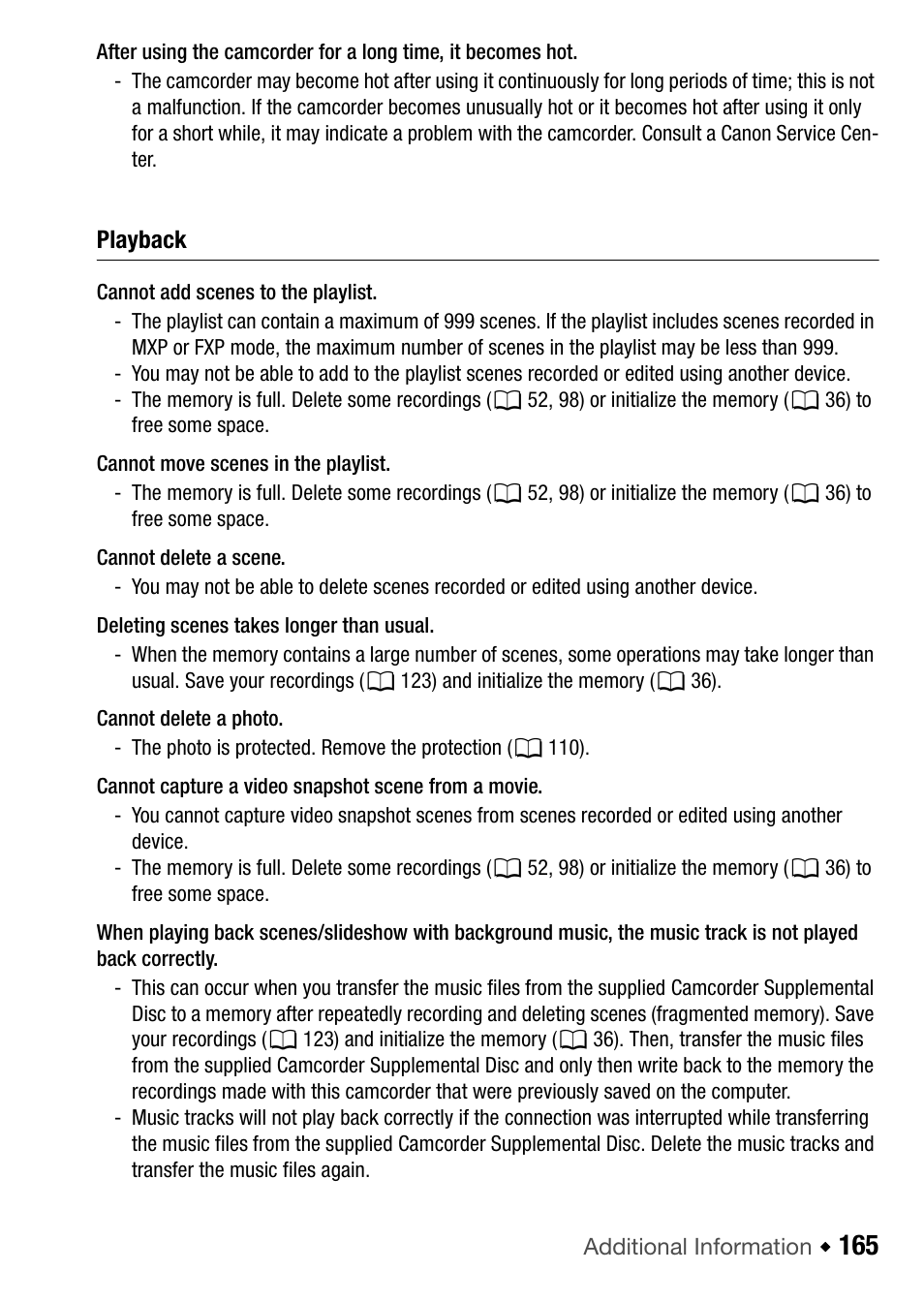 Canon HF M31 User Manual | Page 165 / 201