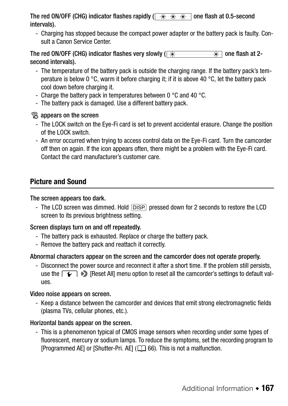 Canon HF M31 User Manual | Page 167 / 201