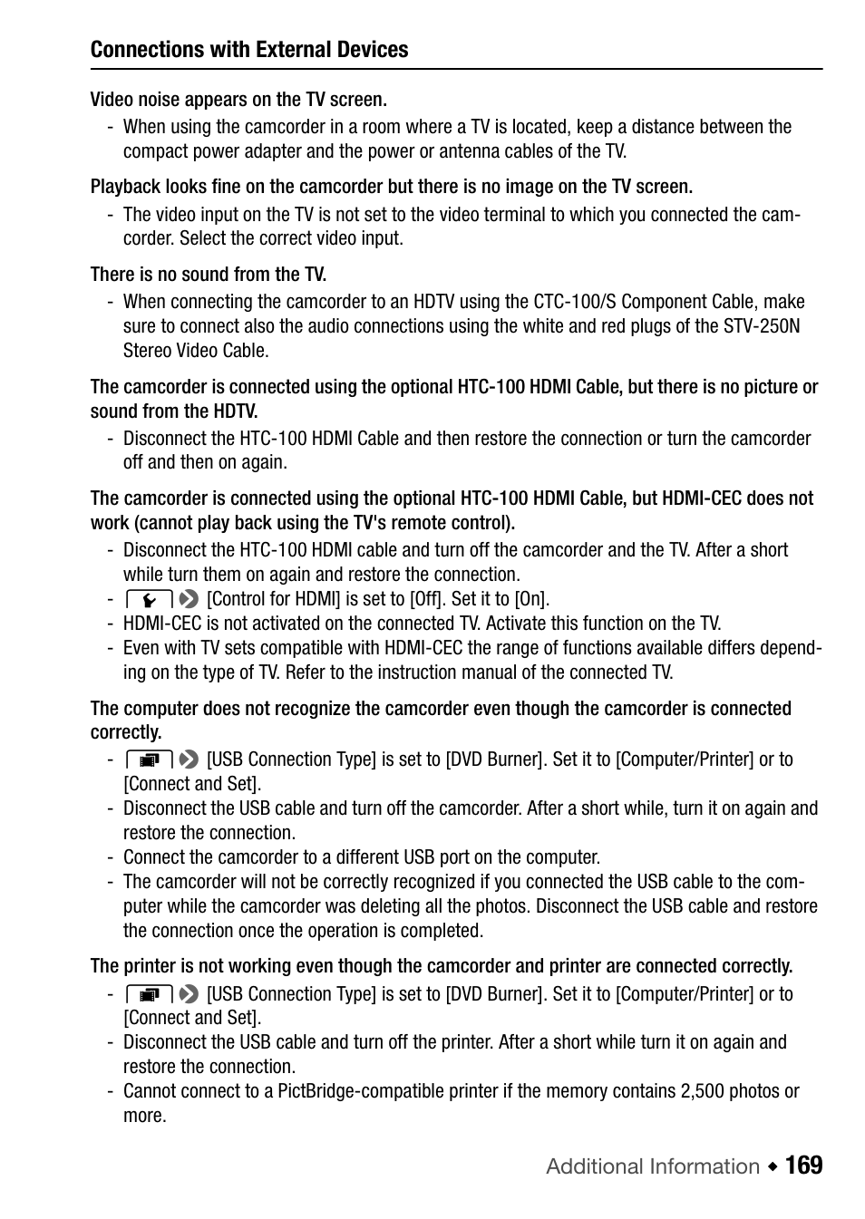 Canon HF M31 User Manual | Page 169 / 201