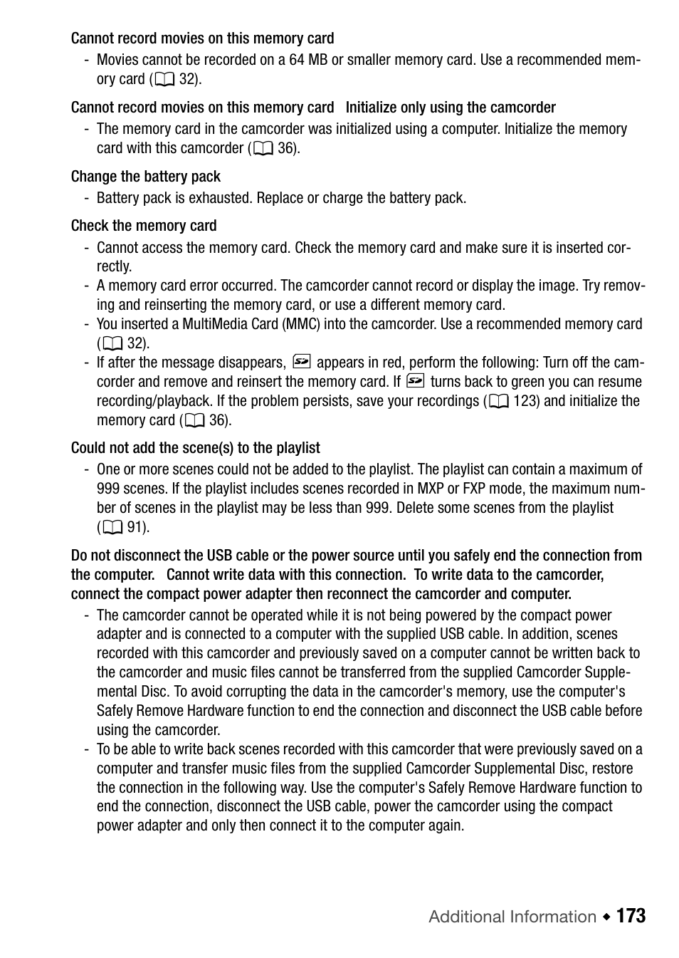 Canon HF M31 User Manual | Page 173 / 201