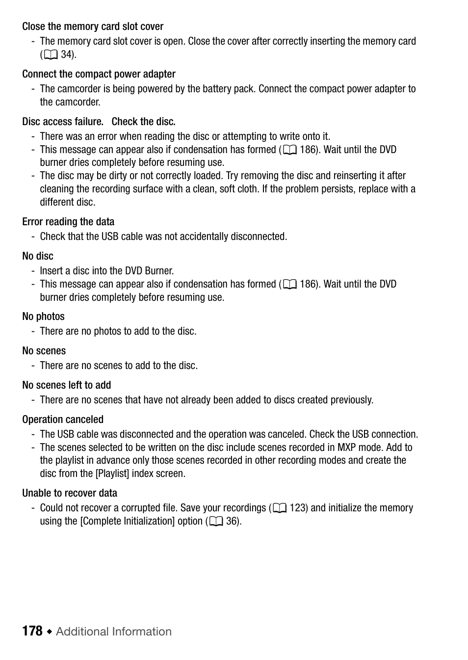 Canon HF M31 User Manual | Page 178 / 201