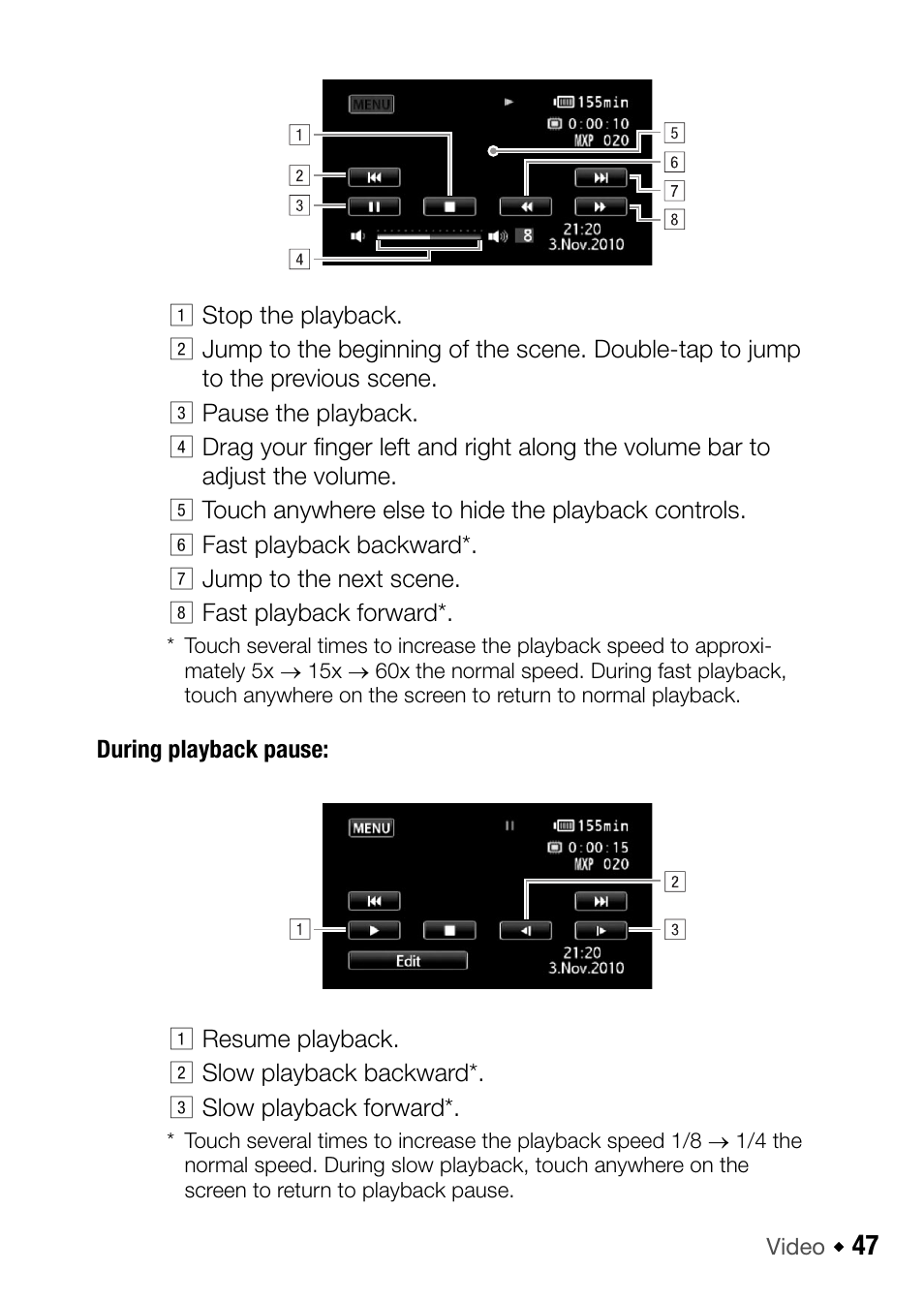 Canon HF M31 User Manual | Page 47 / 201