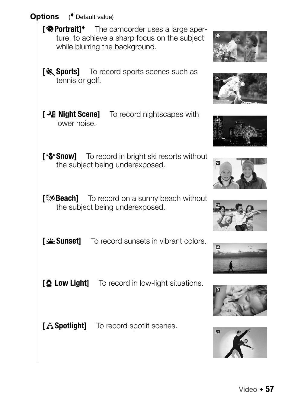 Canon HF M31 User Manual | Page 57 / 201