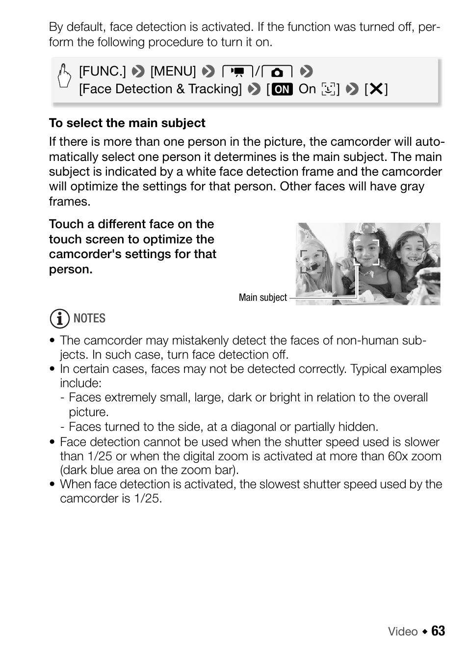 Canon HF M31 User Manual | Page 63 / 201