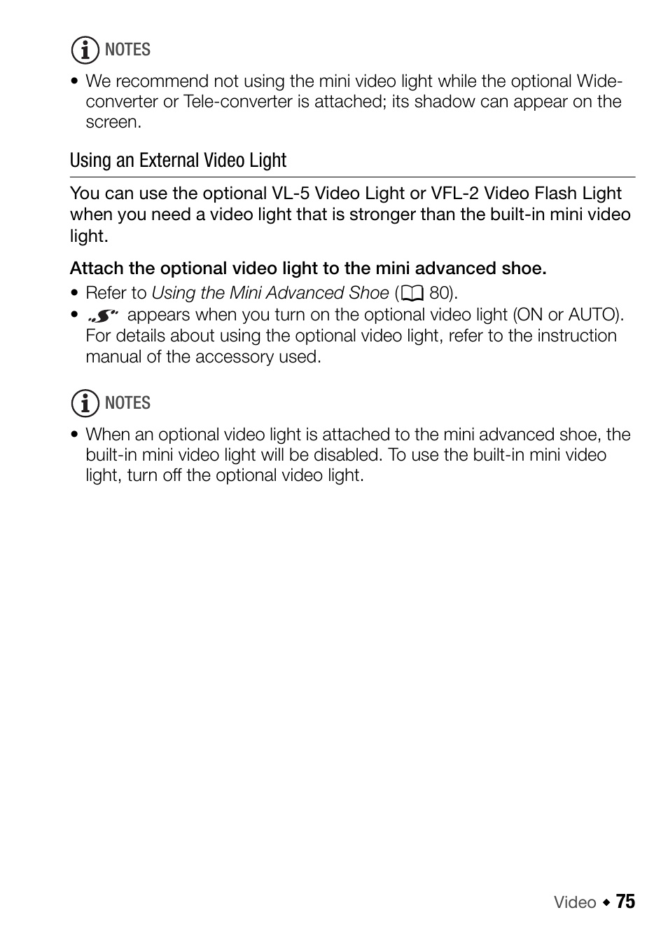 Canon HF M31 User Manual | Page 75 / 201