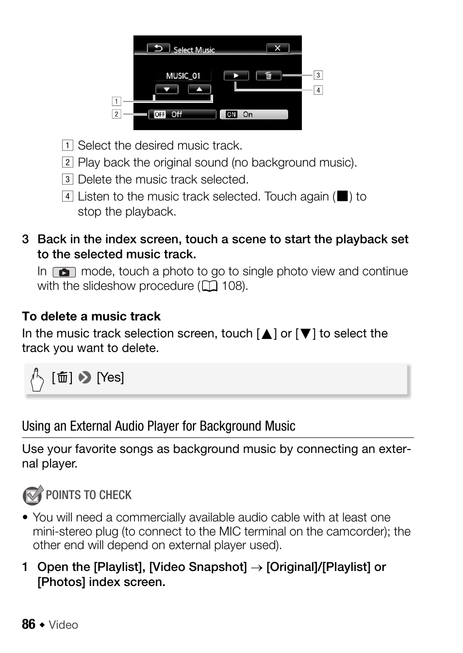Canon HF M31 User Manual | Page 86 / 201