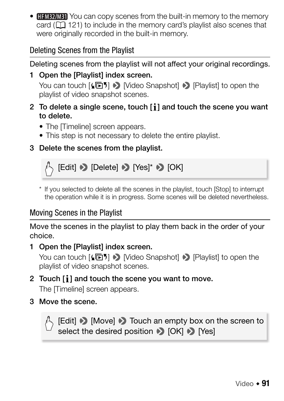 Canon HF M31 User Manual | Page 91 / 201