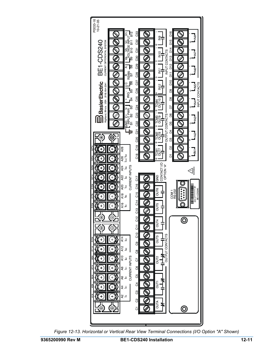 Basler Electric BE1-CDS240 Installation User Manual | Page 13 / 30