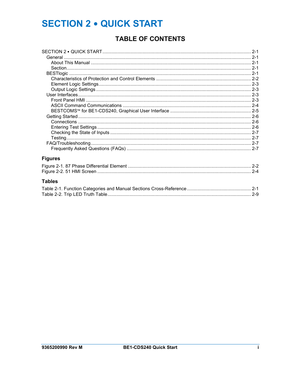 Basler Electric BE1-CDS240 Quick Start User Manual | 12 pages