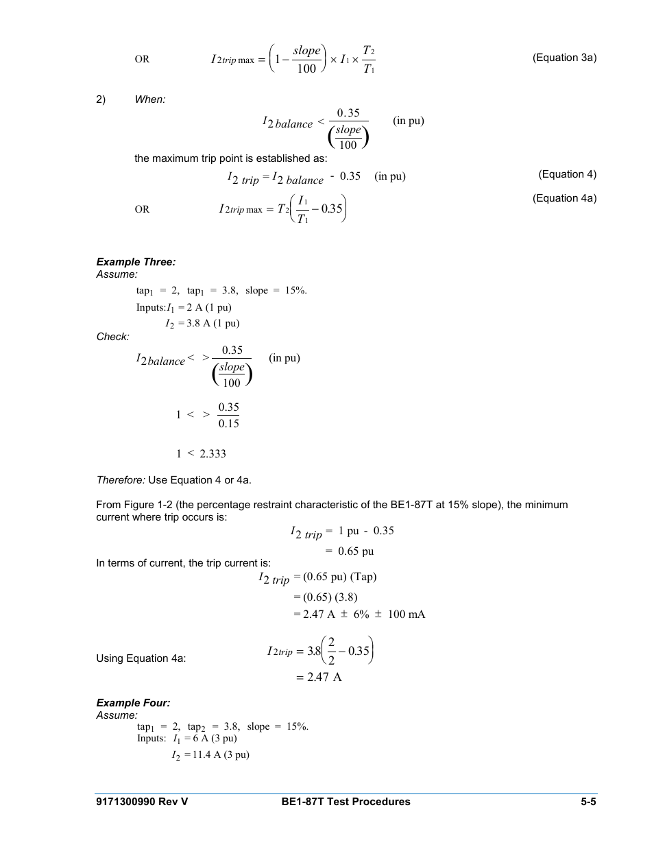 Basler Electric BE1-87T User Manual | Page 101 / 140