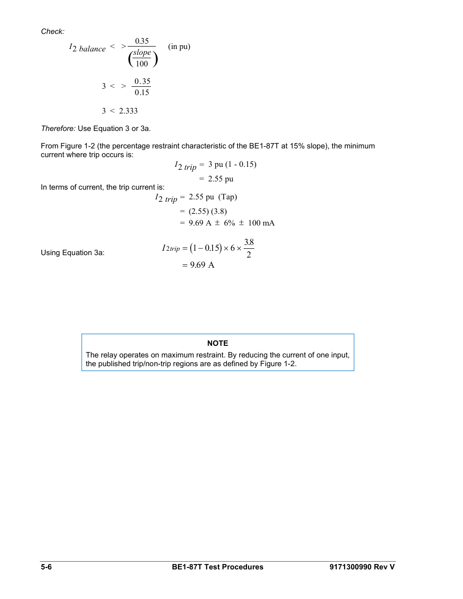 Basler Electric BE1-87T User Manual | Page 102 / 140