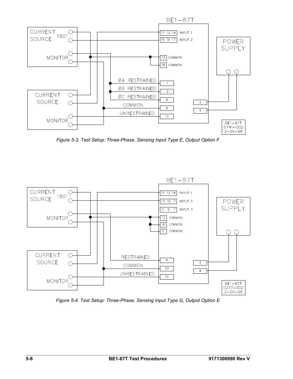 Basler Electric BE1-87T User Manual | Page 104 / 140