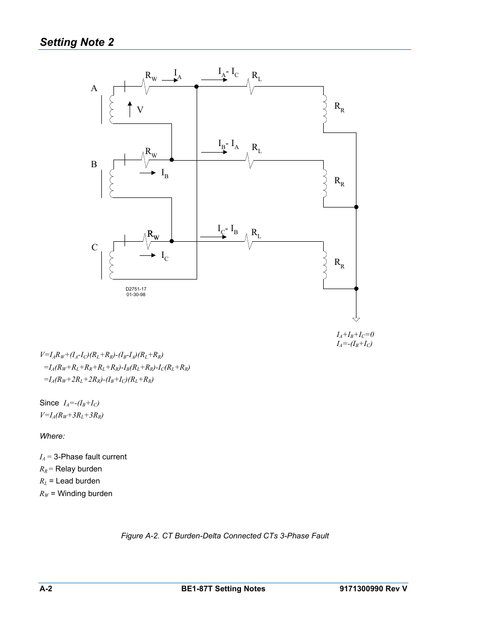 Setting note 2 | Basler Electric BE1-87T User Manual | Page 130 / 140