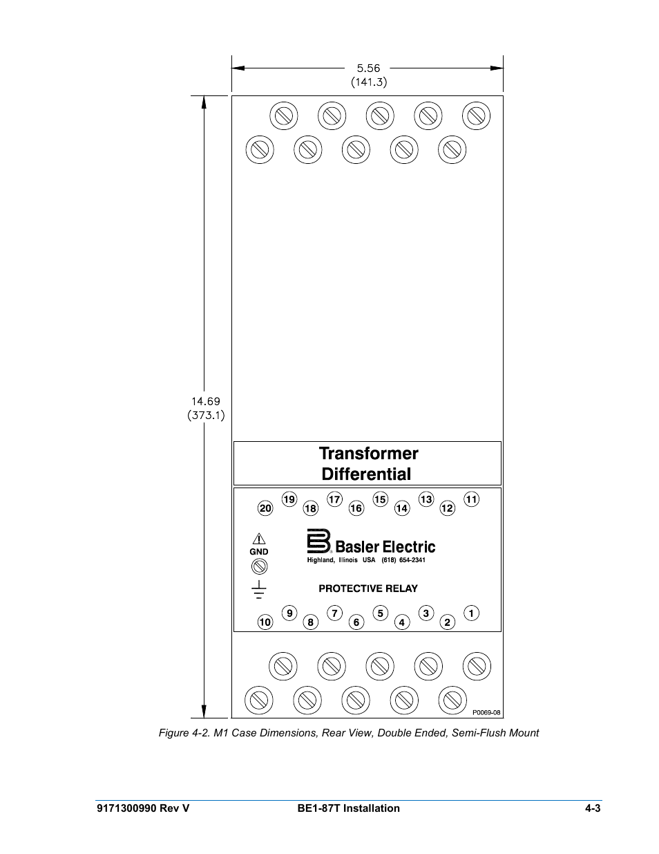 Basler Electric BE1-87T User Manual | Page 45 / 140