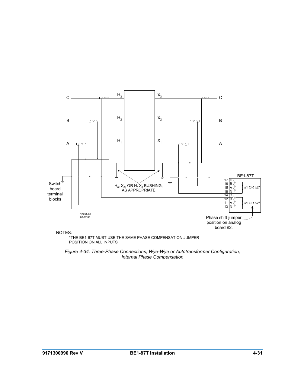 Compensation | Basler Electric BE1-87T User Manual | Page 73 / 140