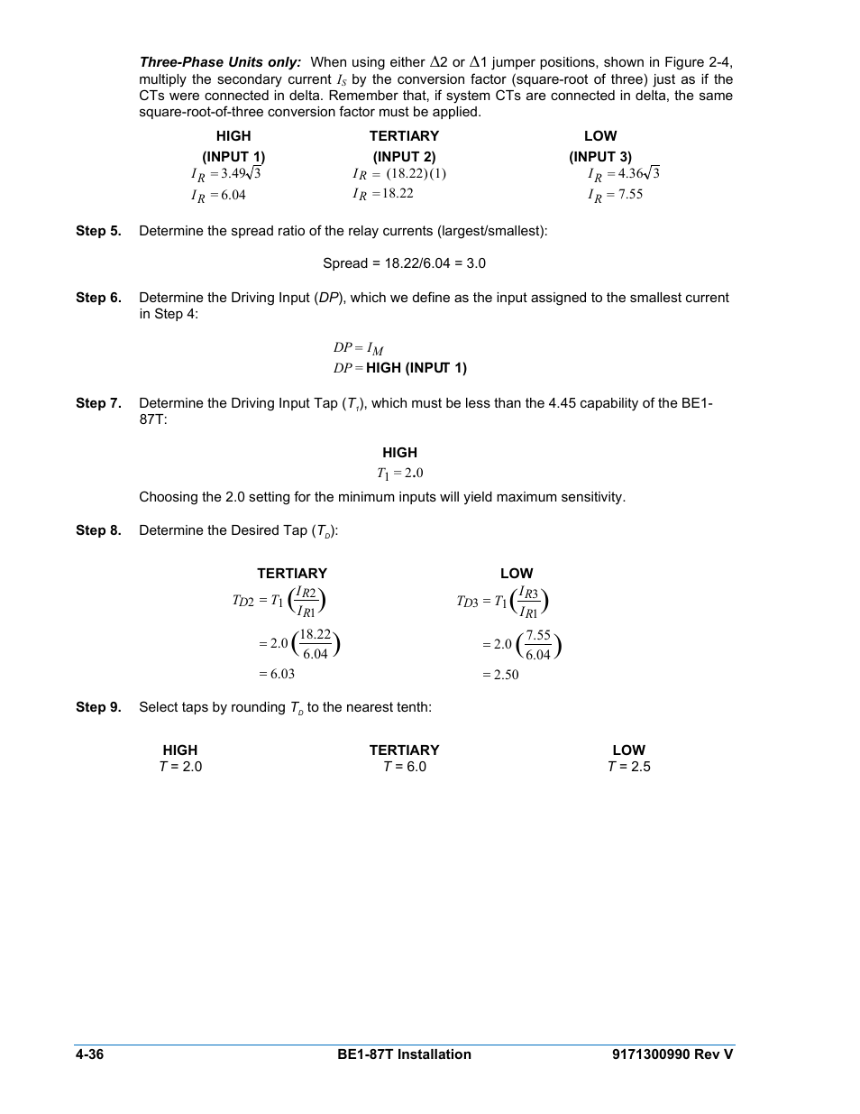 Basler Electric BE1-87T User Manual | Page 78 / 140