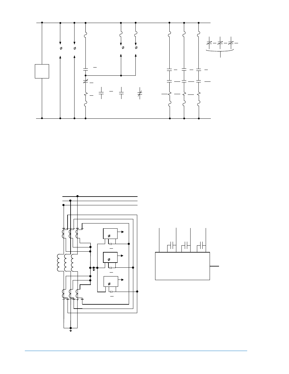 Shunt reactor protection application, Shunt reactor protection application -4, Three phase 87b relay | N1 2 3 | Basler Electric BE1-87B User Manual | Page 22 / 78