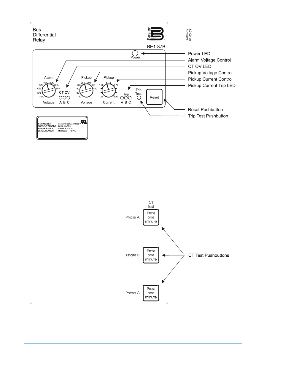 Basler Electric BE1-87B User Manual | Page 40 / 78