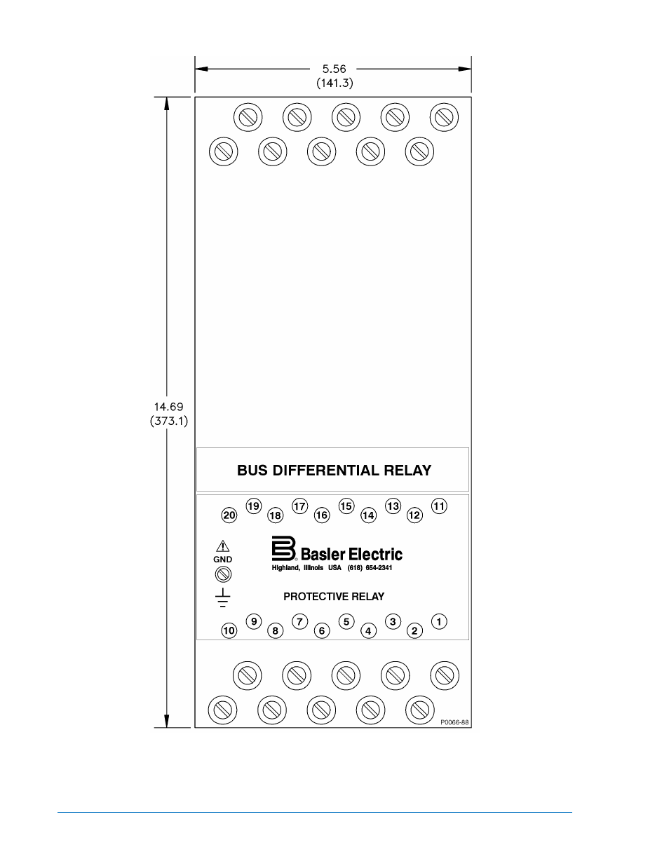 Basler Electric BE1-87B User Manual | Page 54 / 78