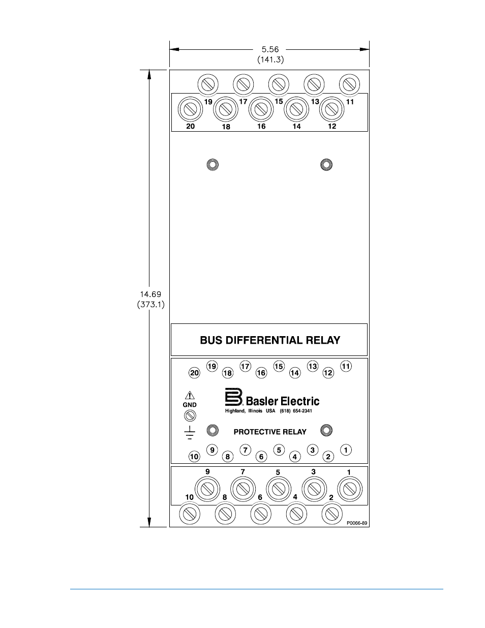 Basler Electric BE1-87B User Manual | Page 57 / 78