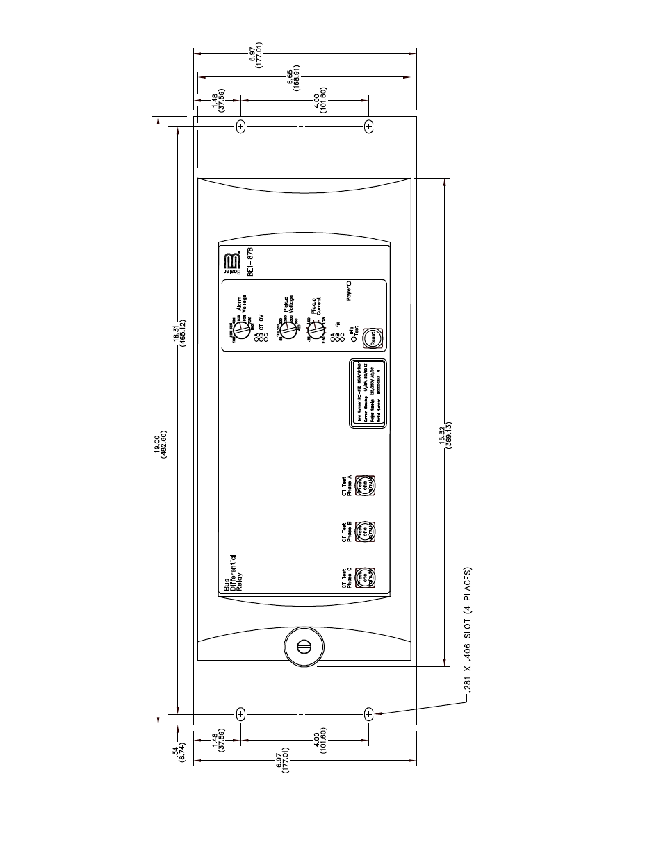 Basler Electric BE1-87B User Manual | Page 60 / 78