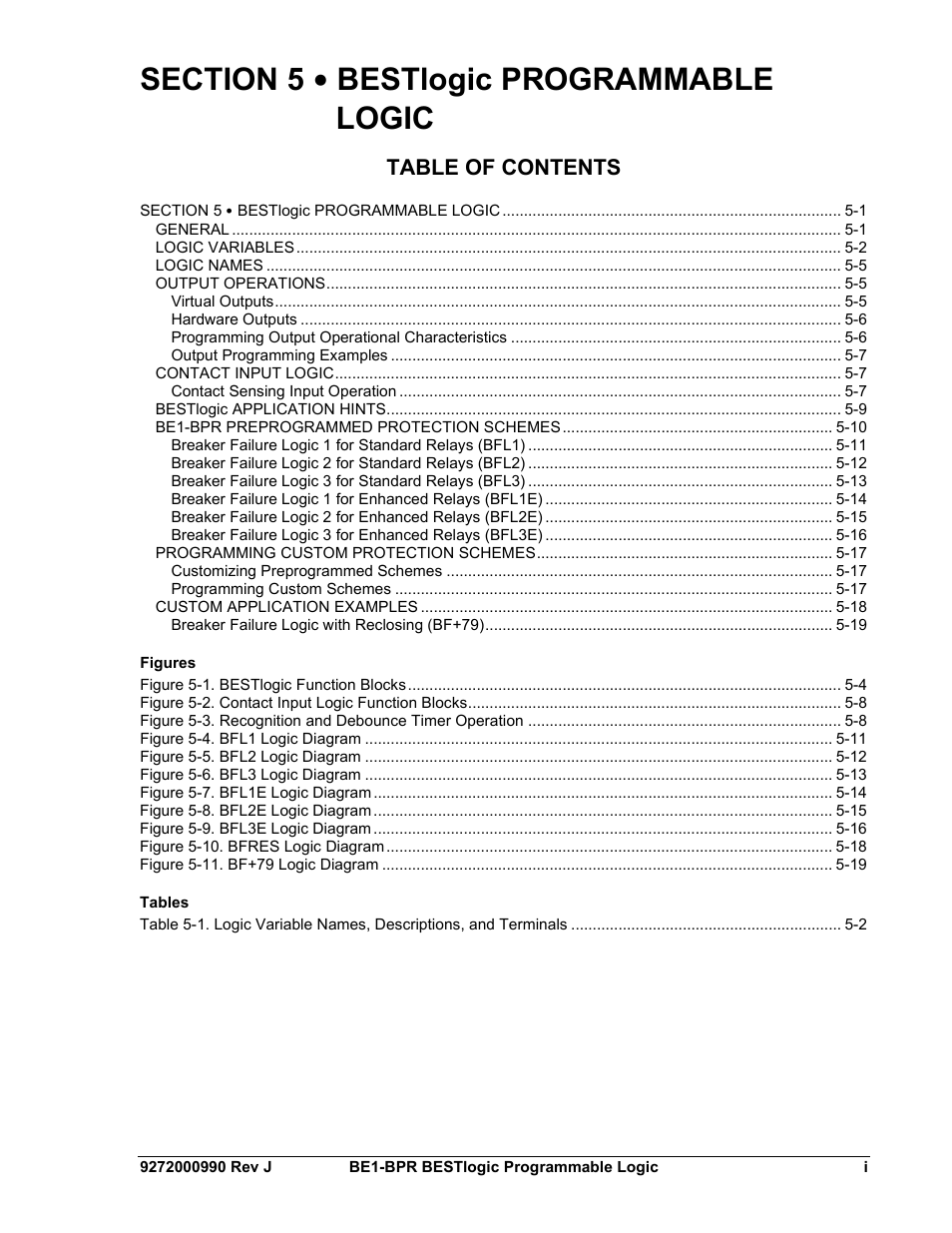 Basler Electric BE1-BPR User Manual | Page 105 / 182
