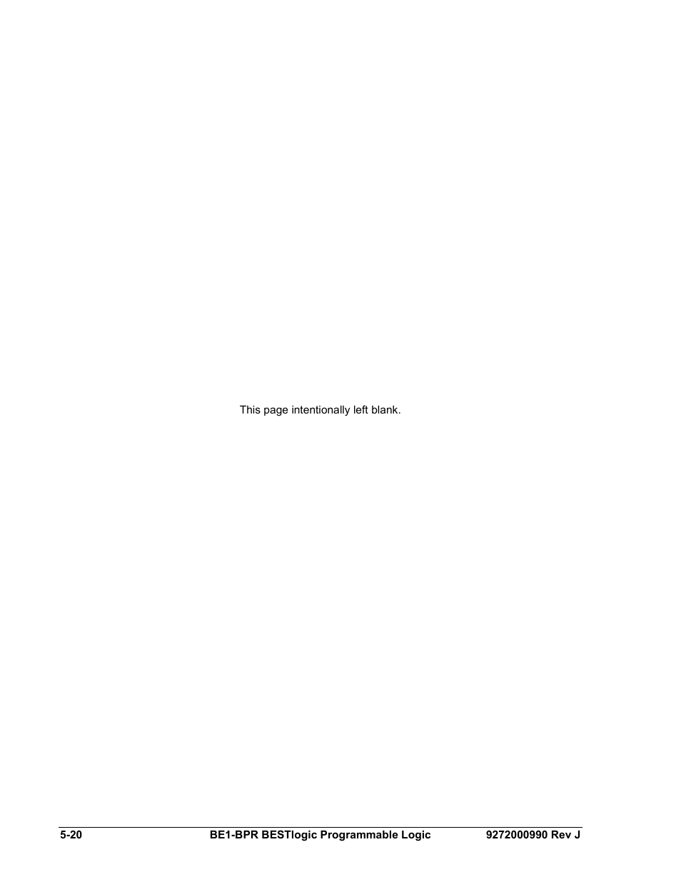 Basler Electric BE1-BPR User Manual | Page 126 / 182