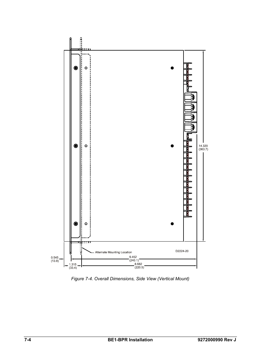 Basler Electric BE1-BPR User Manual | Page 144 / 182