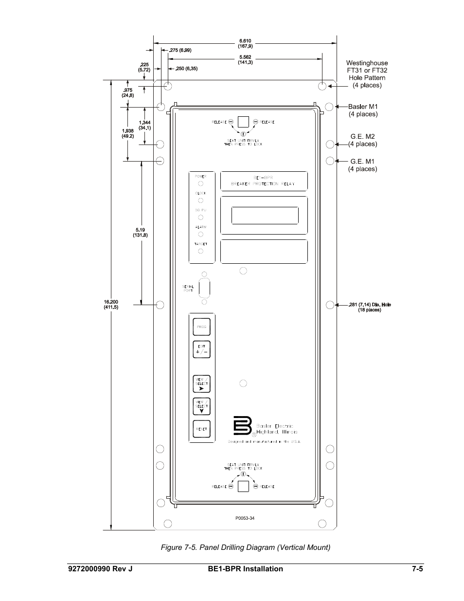 Basler Electric BE1-BPR User Manual | Page 145 / 182