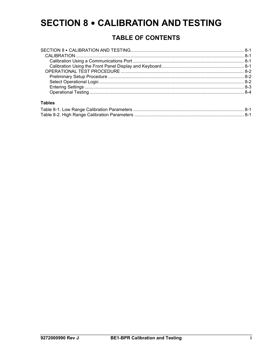 Basler Electric BE1-BPR User Manual | Page 155 / 182