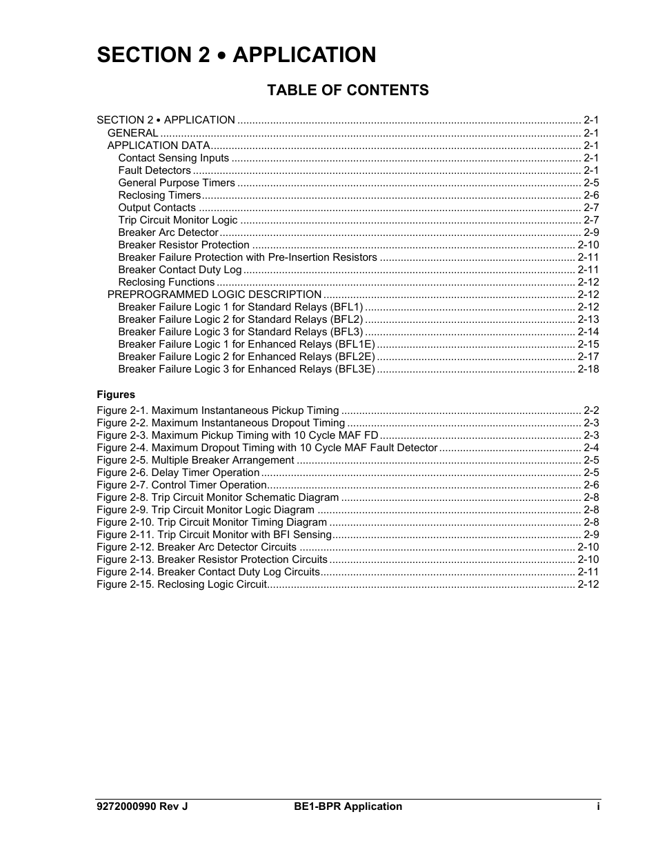 Basler Electric BE1-BPR User Manual | Page 23 / 182