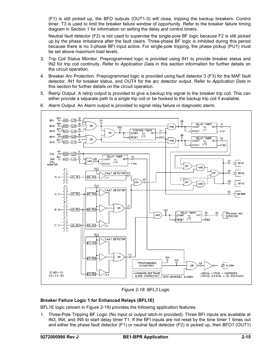 Basler Electric BE1-BPR User Manual | Page 39 / 182