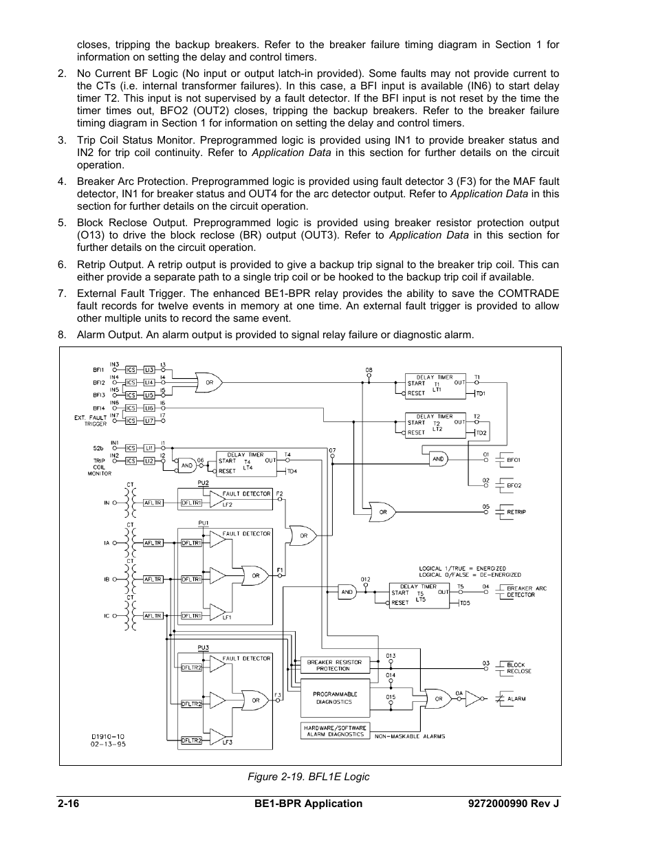 Basler Electric BE1-BPR User Manual | Page 40 / 182