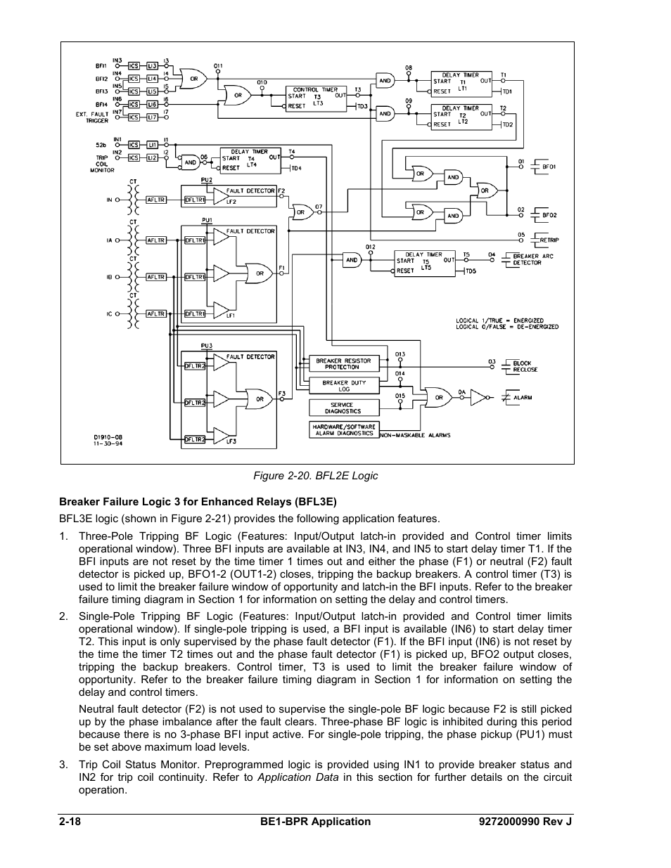 Basler Electric BE1-BPR User Manual | Page 42 / 182