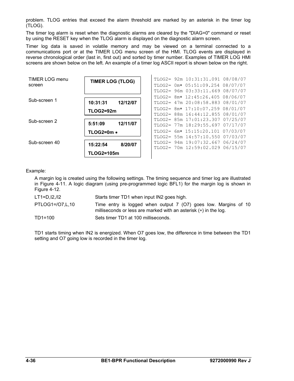 Basler Electric BE1-BPR User Manual | Page 88 / 182