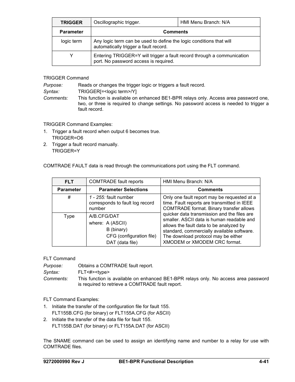 Basler Electric BE1-BPR User Manual | Page 93 / 182
