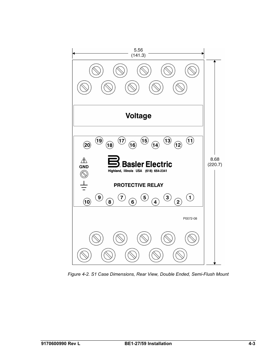 Basler Electric BE1-27 User Manual | Page 25 / 50